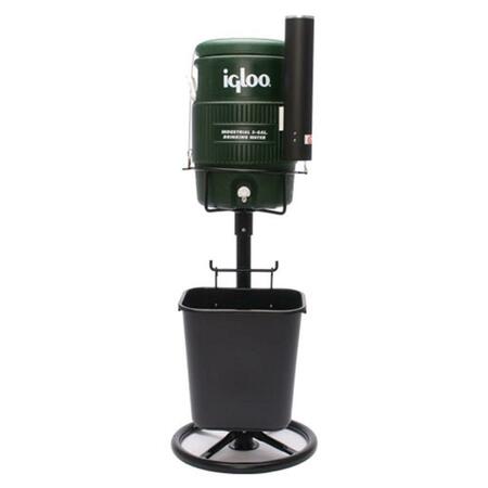 SPORT SUPPLY GROUP Black Tidi-Cooler Stand Set, Green 1263244